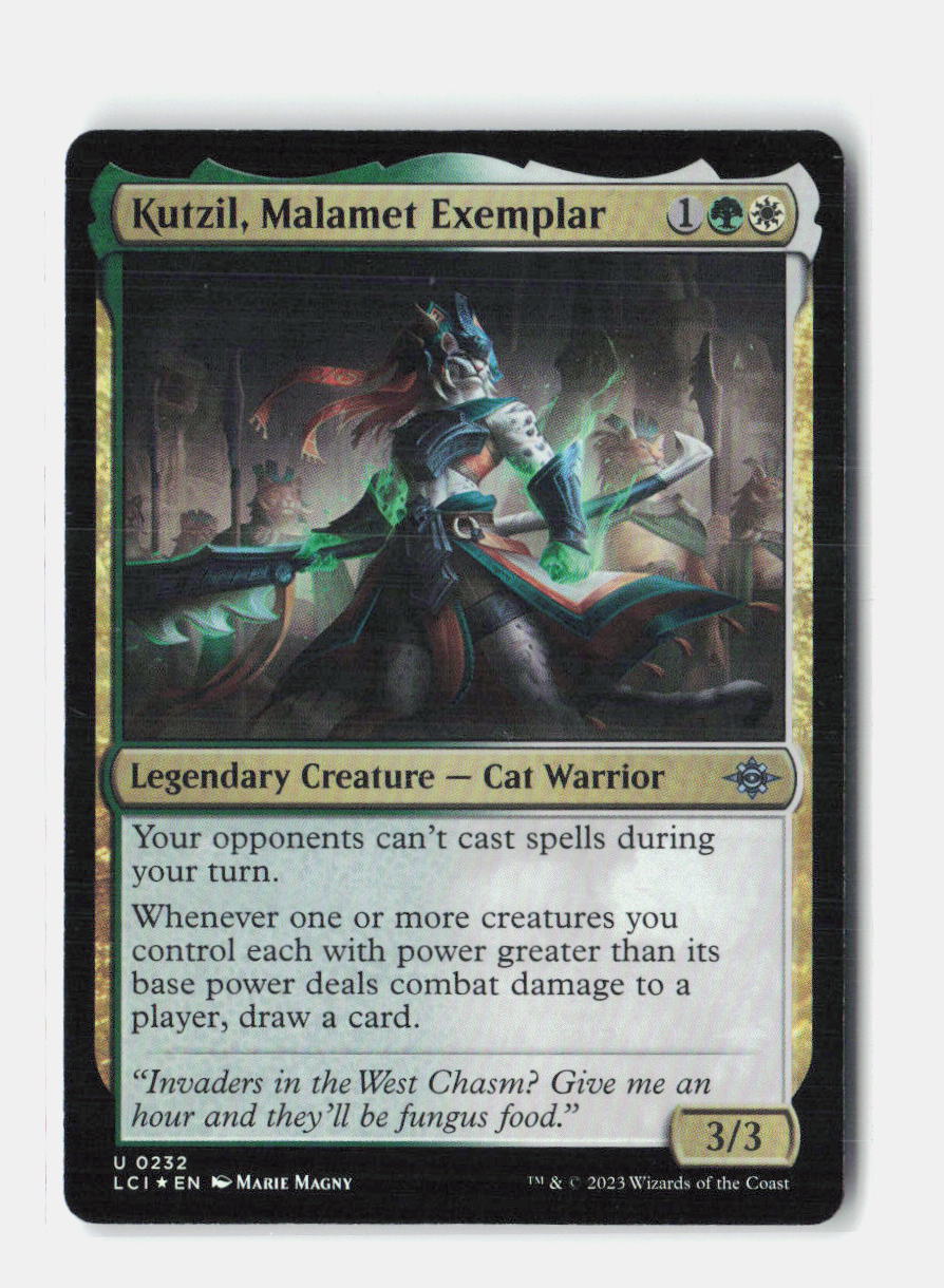 Kutzil, Malamet Exemplar The Lost Caverns of Ixalan NM Foil
