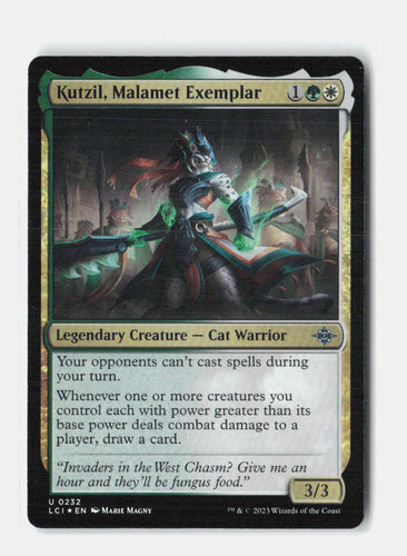 Kutzil, Malamet Exemplar The Lost Caverns of Ixalan NM Foil