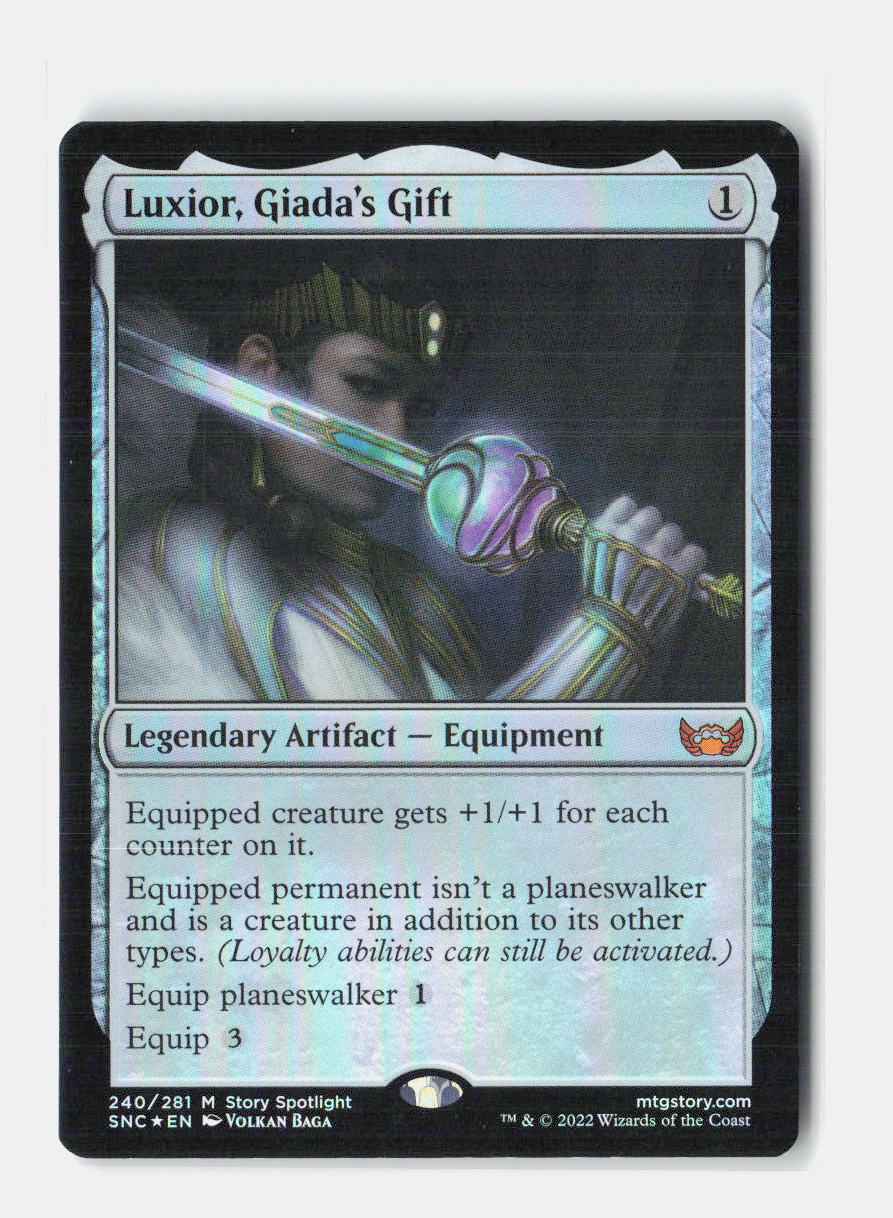 Luxior, Giada's Gift Streets of New Capenna NM Foil
