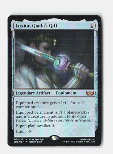 Luxior, Giada's Gift Streets of New Capenna NM Foil