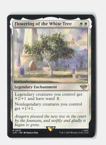 Flowering of the White Tree Prerelease Cards NM Foil