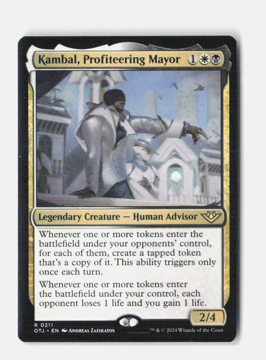 Kambal, Profiteering Mayor Outlaws of Thunder Junction NM