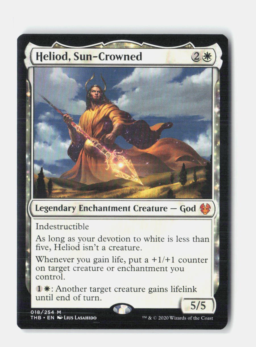 Heliod, Sun-Crowned Theros Beyond Death NM
