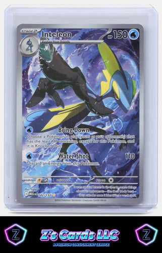 ME01: Mega Evolution #142/132 Inteleon Holo