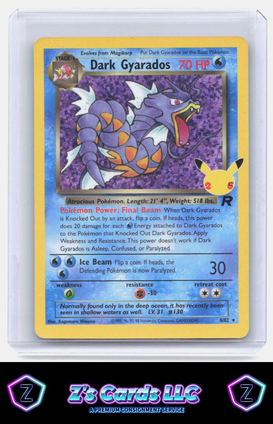 Celebrations: Classic Collection #8/82 Dark Gyarados