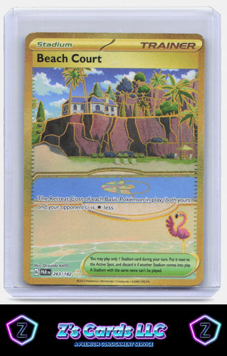 SV04: Paradox Rift #263/182 Beach Court Holo