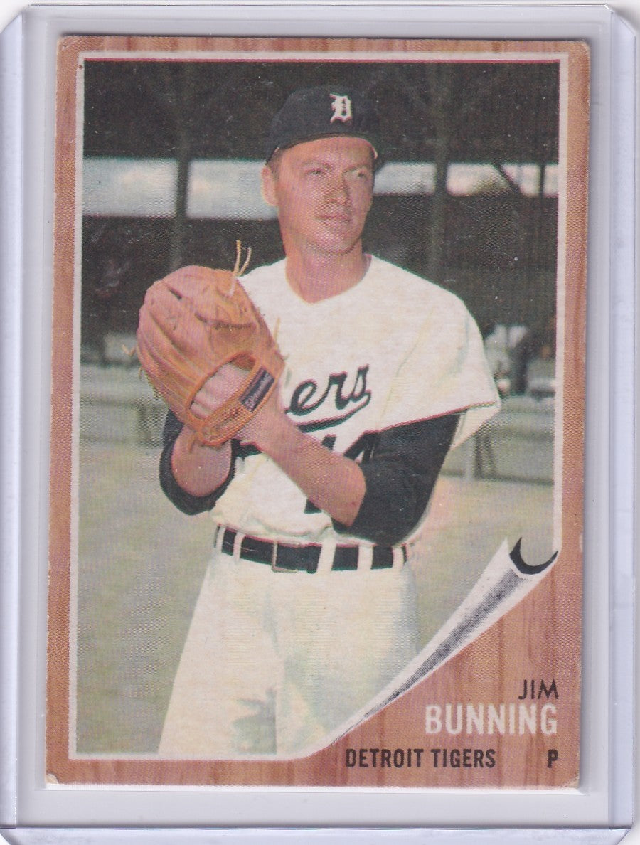 1962 Topps Baseball Jim Bunning #460 Very Good VG Detroit Tigers Vintage Invest!