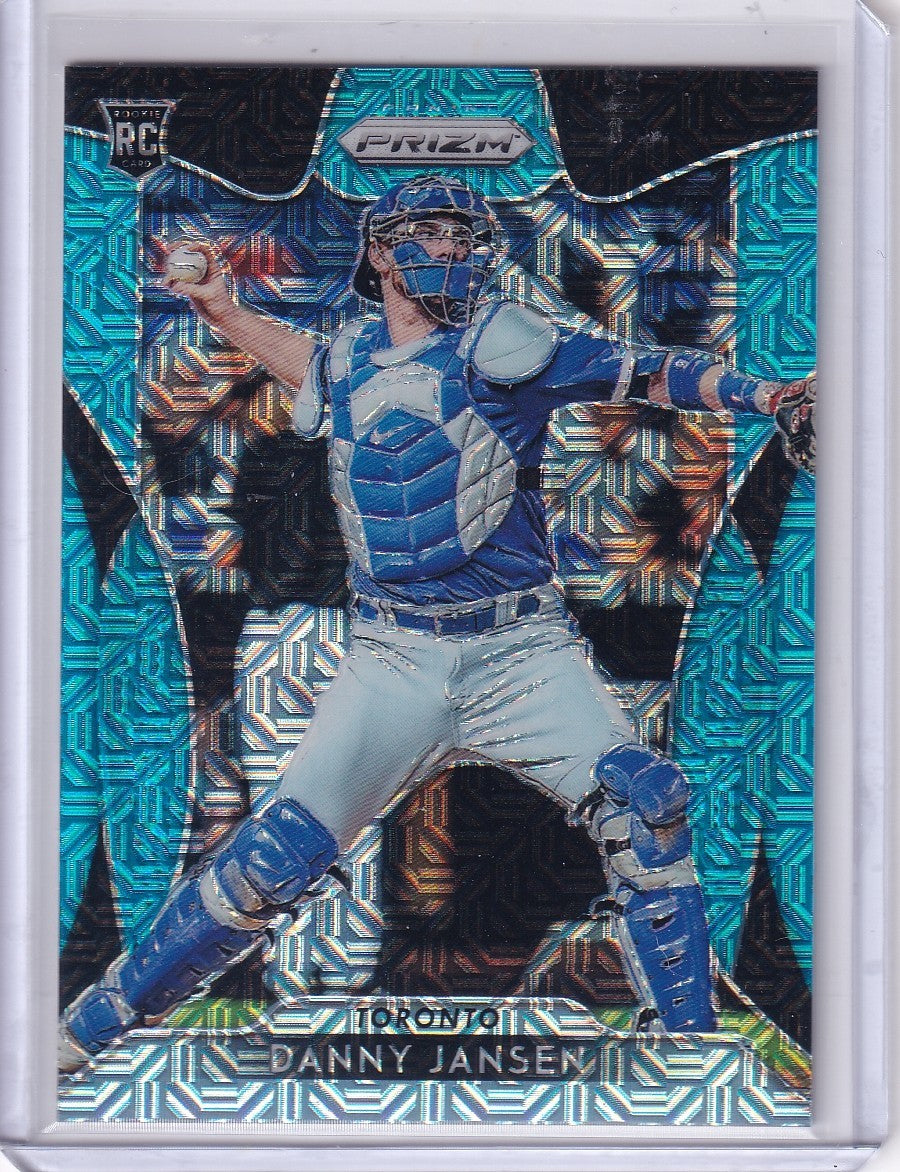 2019 Panini Prizm Baseball Blue Mojo Prizm Parallel #3 DANNY JANSEN RC /399