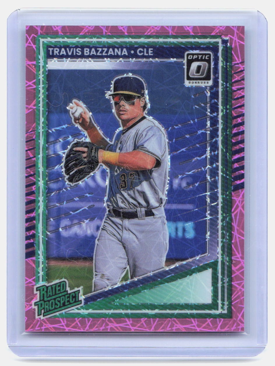 2025 Donruss Baseball - Travis Bazzana - #131 Optic Pink Velocity Prizm #d /79