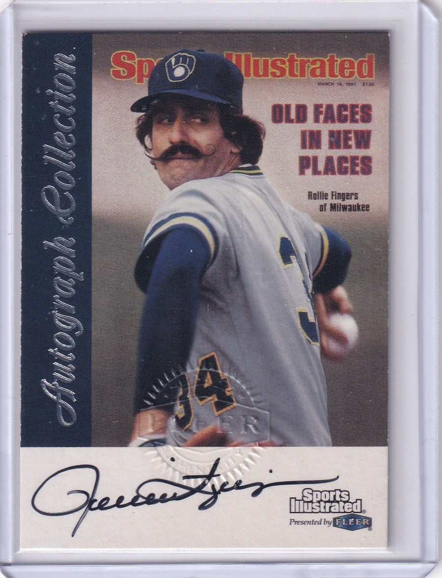 1999 Sports Illustrated Greats of the Game #NNO Rollie Fingers Autographs