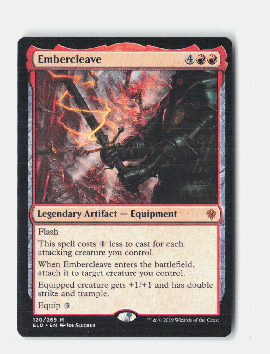 Embercleave Throne of Eldraine NM