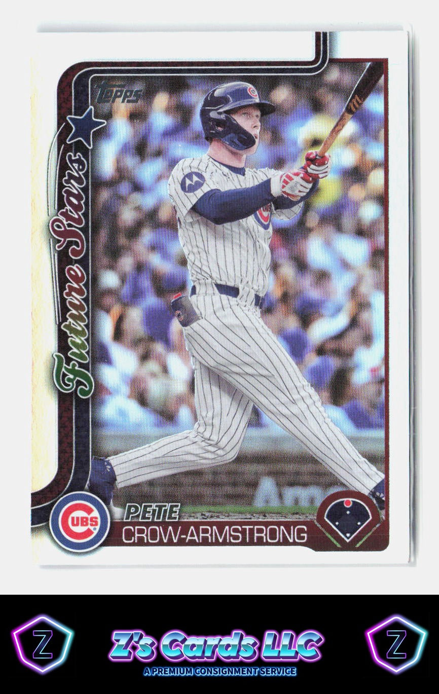 2025 Topps Pete Crow-Armstrong Rainbow Foil Parallel Cubs