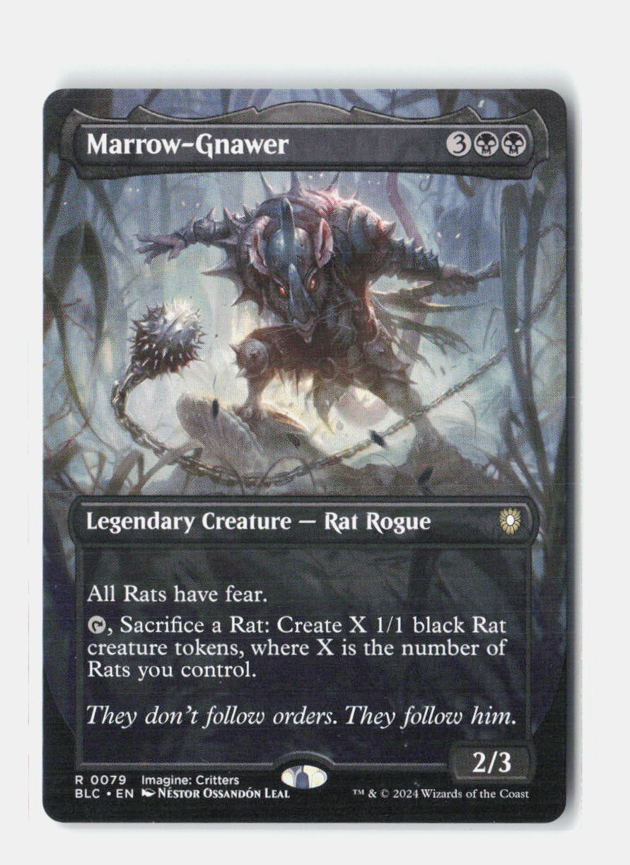 Marrow-Gnawer (Borderless) Commander: Bloomburrow NM