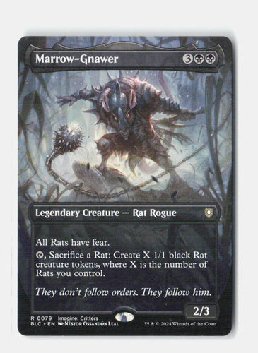 Marrow-Gnawer (Borderless) Commander: Bloomburrow NM