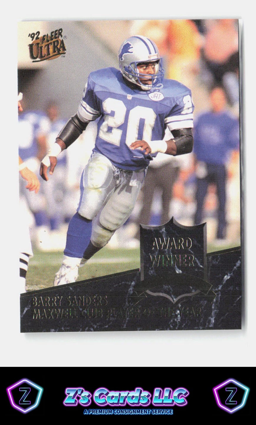 1992 Ultra Barry Sanders Lions