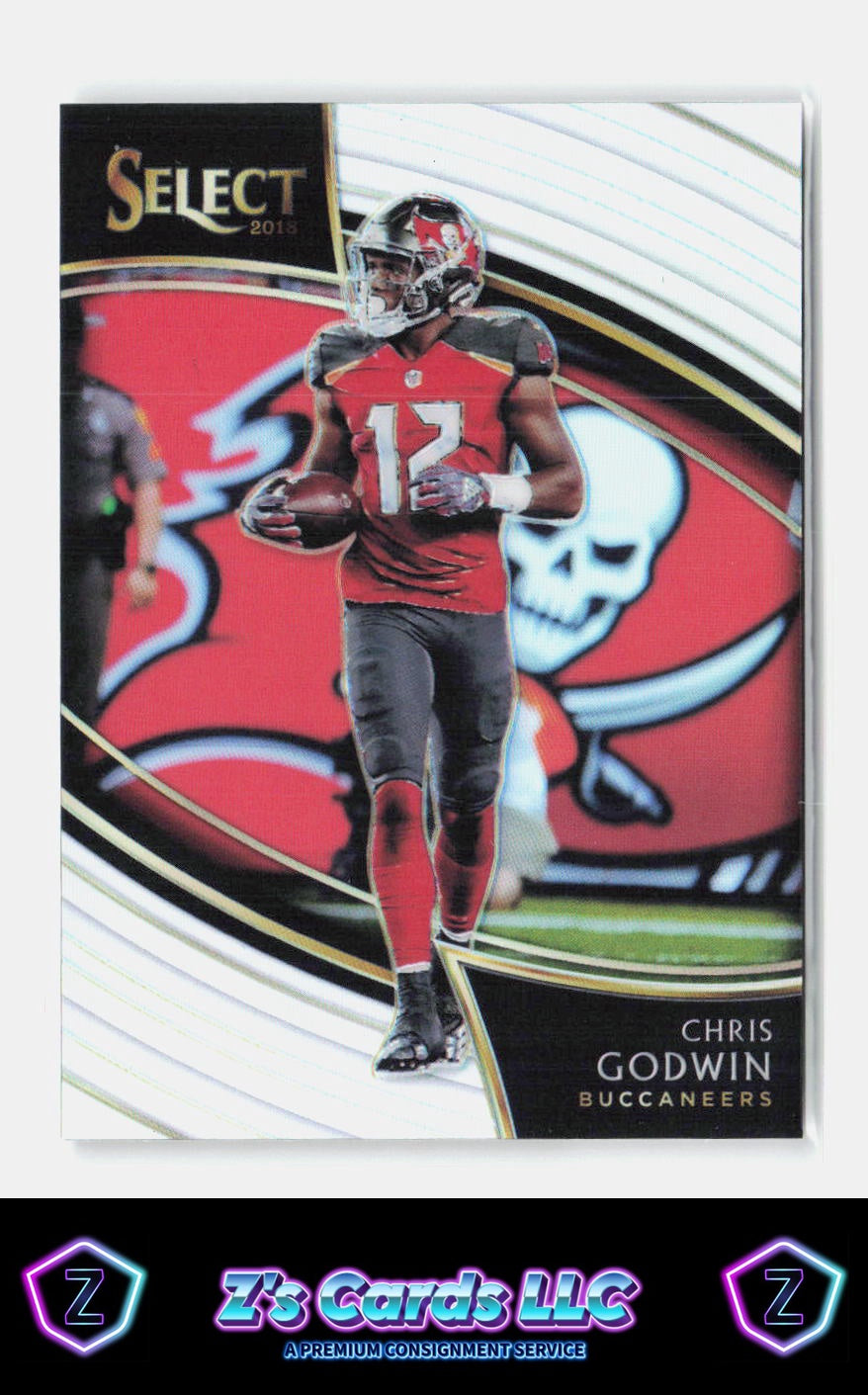 2018 Panini Select Chris Godwin Silver Prizm NM Buccaneers