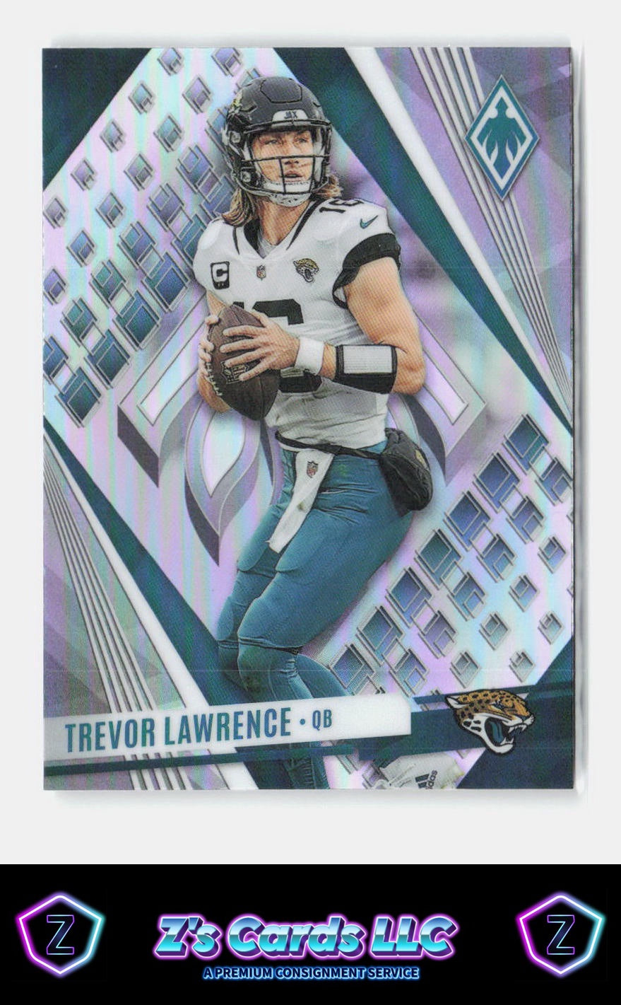2023 Panini Phoenix Trevor Lawrence Silver Prizm Jaguars