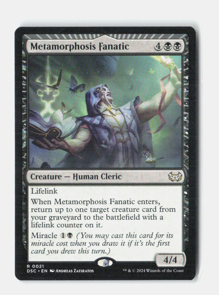 Metamorphosis Fanatic Commander: Duskmourn: House of Horror NM