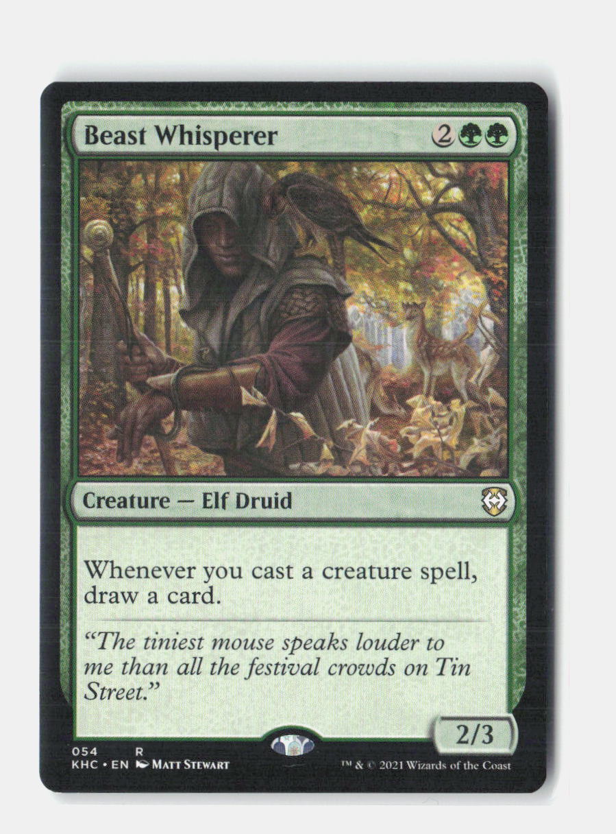 Beast Whisperer Commander: Kaldheim NM