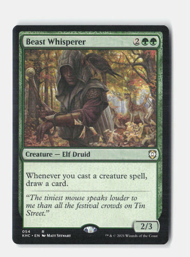 Beast Whisperer Commander: Kaldheim NM