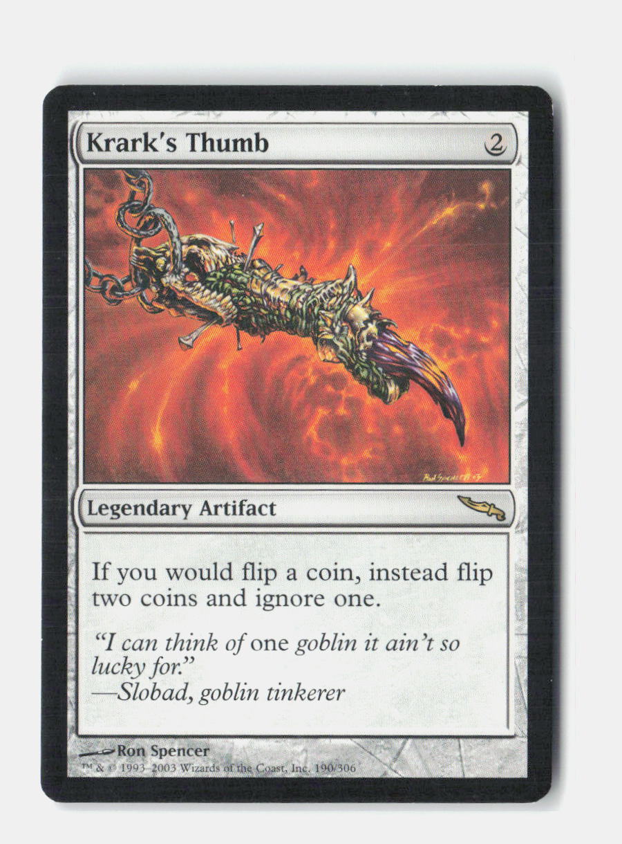 Krark's Thumb Mirrodin LP