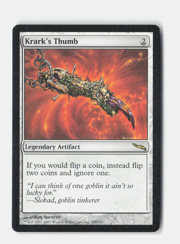 Krark's Thumb Mirrodin LP