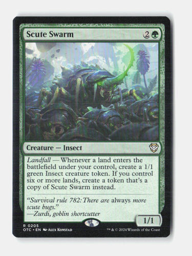 Scute Swarm Commander: Outlaws of Thunder Junction NM