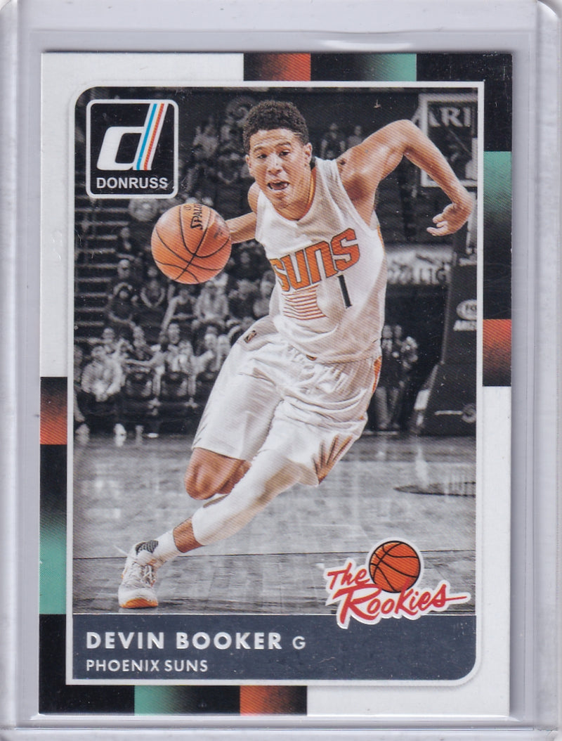 2015 Donruss The Rookies Devin Booker #27 Phoenix Suns Rookie Card