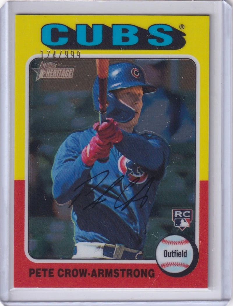 2024 Topps Heritage Chrome PCA /999