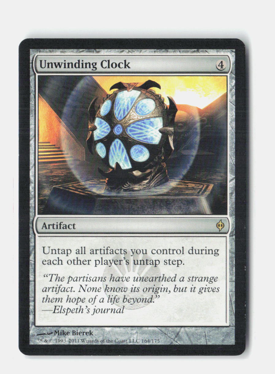 Unwinding Clock New Phyrexia NM