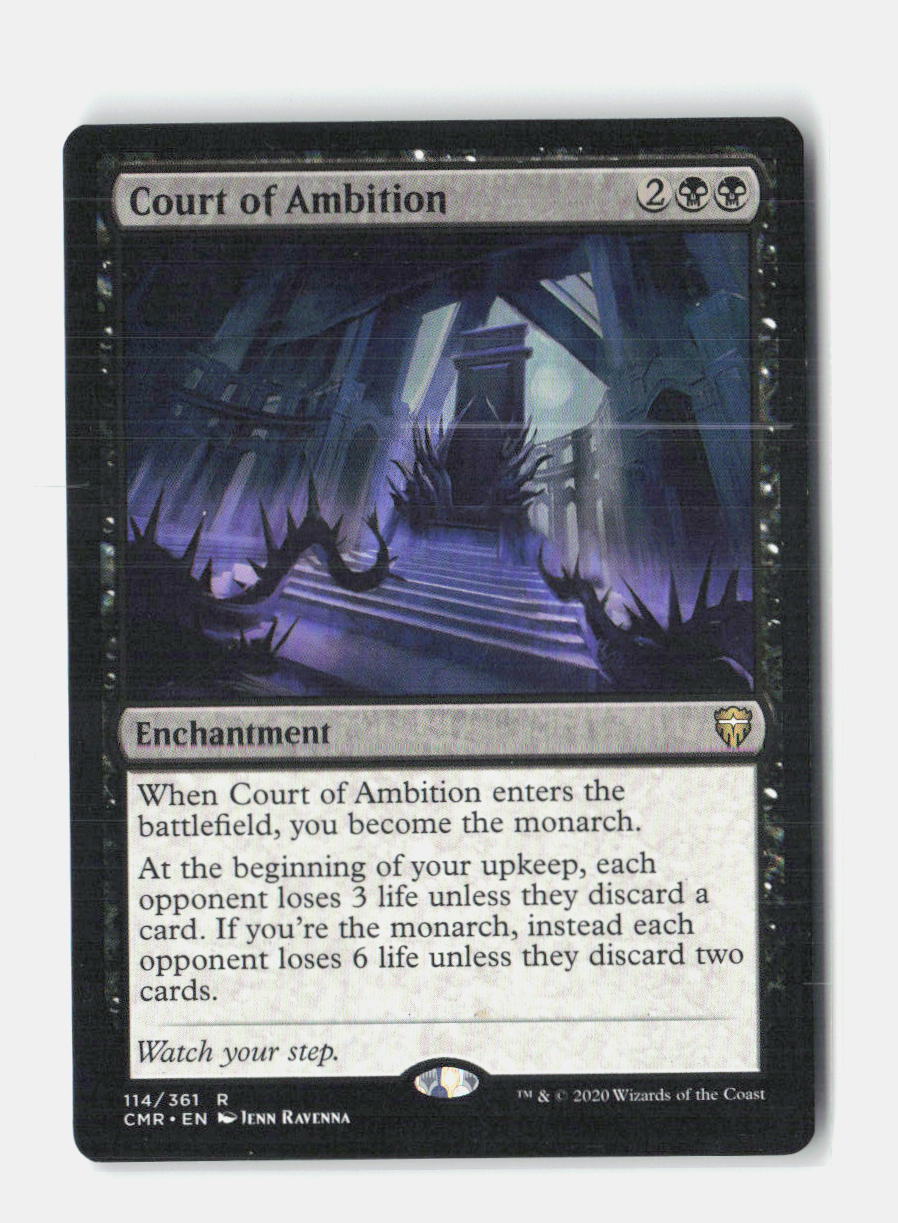 Court of Ambition Commander Legends NM