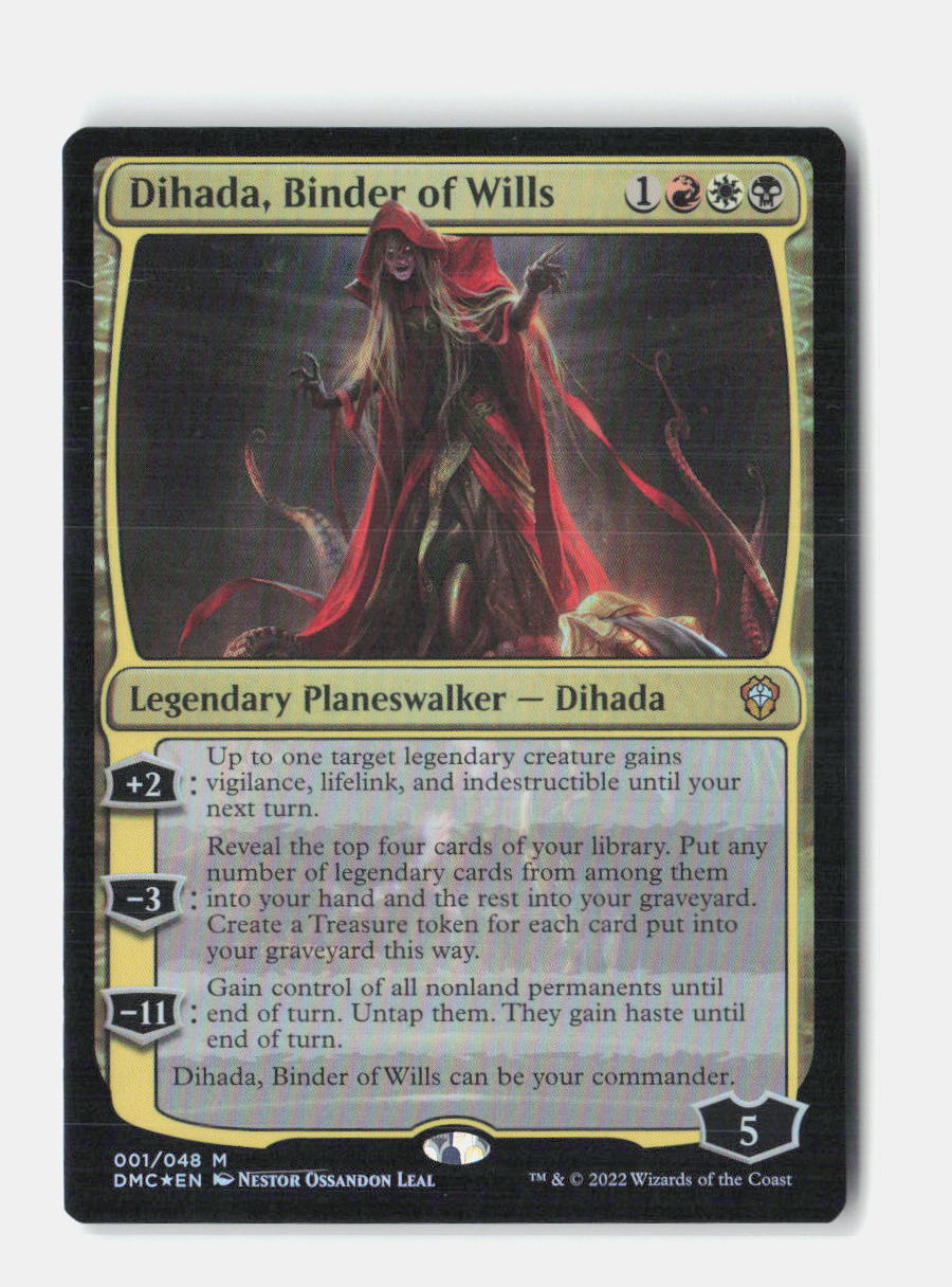 Dihada, Binder of Wills Commander: Dominaria United NM Foil