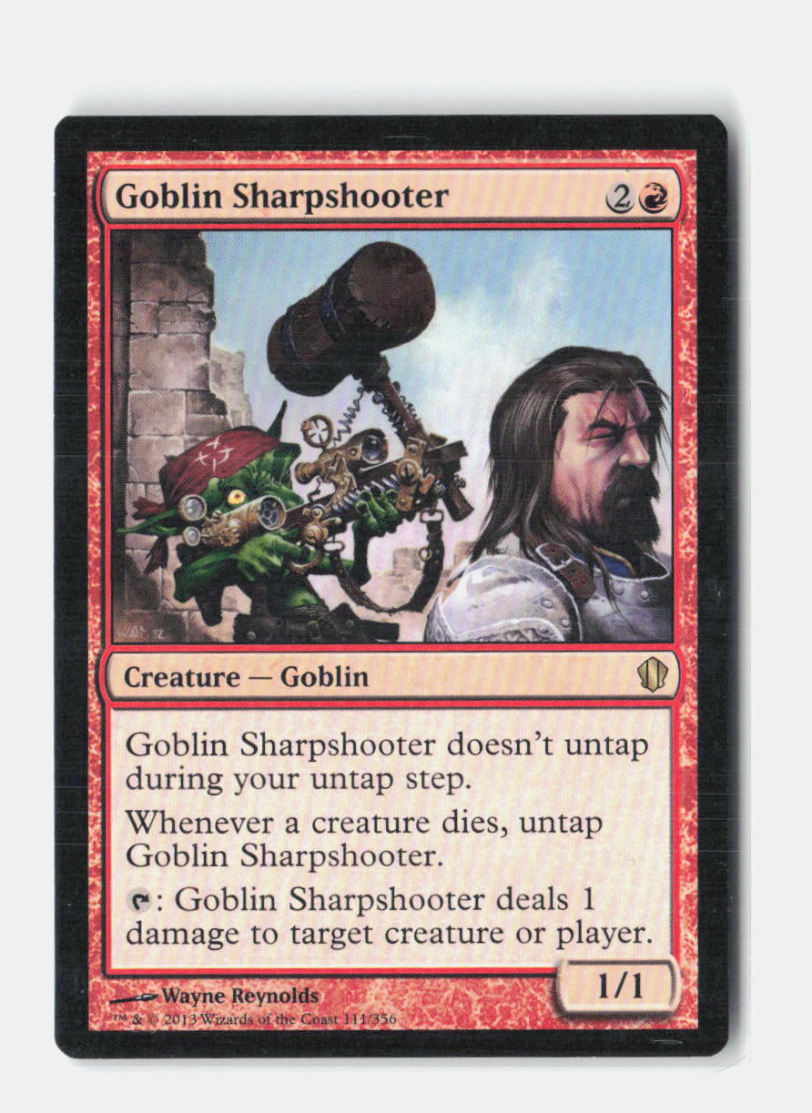 Goblin Sharpshooter Commander 2013 NM